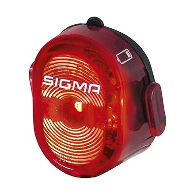 Feu arrière LED Sigma NUGGET II - Étanche, Rechargeable, Visibilité 400m Feu arrière LED Sigma NUGGET II - Étanche, Rechargeable, Visibilité 400m