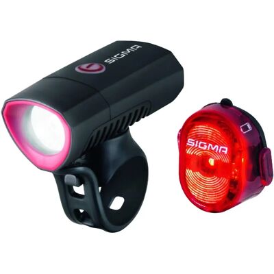 Sada světel Sigma Buster 300 a Nugget II - Cyklistické svítilny Sada světel Sigma Buster 300 a Nugget II - Cyklistické svítilny
