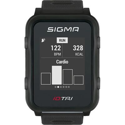 Sigma Sport ID.TRI GPS Triatlonhorloge - Zwart Sigma Sport ID.TRI GPS Triatlonhorloge - Zwart