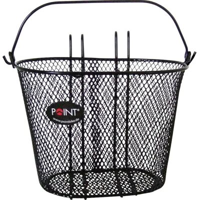 Point Panier pour enfant noir pour guidon - Handlebar Basket - Publicité Point Panier pour enfant noir pour guidon - Handlebar Basket - Publicité