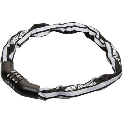Security Plus SKS 140 - Kettenschloss - 6 mm - 140 cm - Mit Symbolen - Schwarz Security Plus SKS 140 - Kettenschloss - 6 mm - 140 cm - Mit Symbolen - Schwarz