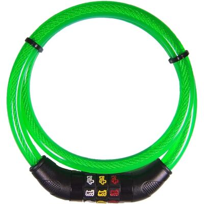 Point Cadenas pour Enfants avec Motifs - Lock pour Vélos - Vert Blanc - Publicité Point Cadenas pour Enfants avec Motifs - Lock pour Vélos - Vert Blanc - Publicité