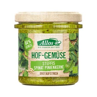 Allos Gemüsepaté - Spinat & Pinienkerne - Bio-Aufstrich Allos Gemüsepaté - Spinat & Pinienkerne - Bio-Aufstrich