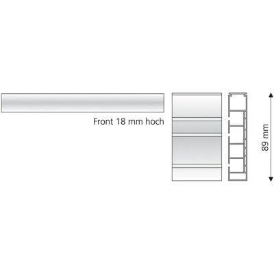 LIEDECO 180cm 3-läufig Gardinenstange - Gardinenzubehör LIEDECO 180cm 3-läufig Gardinenstange - Gardinenzubehör