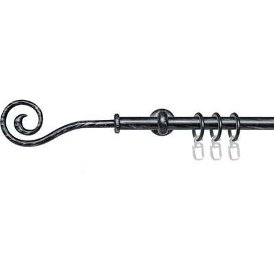 Liedeco Esperanca 16 mm Endstück Spirale Silber/Schwarz Liedeco Esperanca 16 mm Endstück Spirale Silber/Schwarz