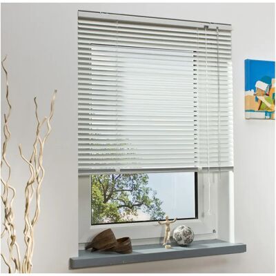 LIEDECO Aluminium-Jalousie - Weiß - 160cm x 50cm - Jalousie LIEDECO Aluminium-Jalousie - Weiß - 160cm x 50cm - Jalousie