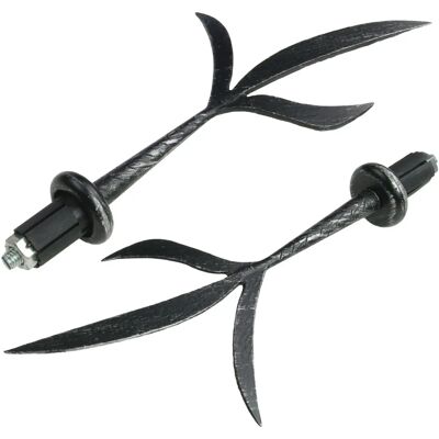 Liedeco Endstück Esperanca Zweig 16 mm - Gardinenstangenende - Antik Liedeco Endstück Esperanca Zweig 16 mm - Gardinenstangenende - Antik