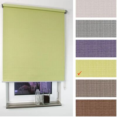 LIEDECO Struktur Seitenzug Rollo - 175x102cm - Grün LIEDECO Struktur Seitenzug Rollo - 175x102cm - Grün
