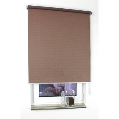 LIEDECO Struktur Rollos - Braun, 175x82 cm, Lichtdurchlässig LIEDECO Struktur Rollos - Braun, 175x82 cm, Lichtdurchlässig