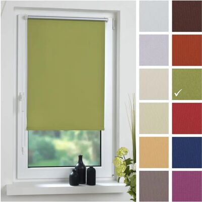 LIEDECO Seitenzug-Rollo - 150x60cm, grün LIEDECO Seitenzug-Rollo - 150x60cm, grün