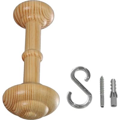 LIEDECO - Raffhalter beige kieferfarben - beige LIEDECO - Raffhalter beige kieferfarben - beige