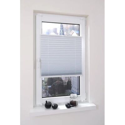 LIEDECO Klemmfix Thermo Plissees - Weiß - 80x130cm - Energiesparend LIEDECO Klemmfix Thermo Plissees - Weiß - 80x130cm - Energiesparend