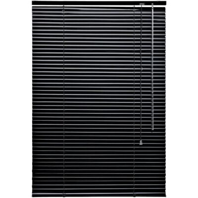 LIEDECO Aluminium-Jalousie - Schwarz - 220cm x 60cm LIEDECO Aluminium-Jalousie - Schwarz - 220cm x 60cm