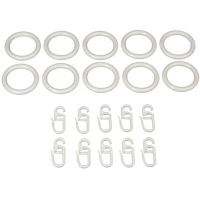 LIEDECO - Gr. 1 - Durchmesser 2 cm - Metall - Gardinenring LIEDECO - Gr. 1 - Durchmesser 2 cm - Metall - Gardinenring