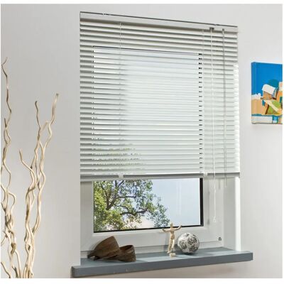 LIEDECO Aluminium-Jalousie - 110x130cm Weiß LIEDECO Aluminium-Jalousie - 110x130cm Weiß