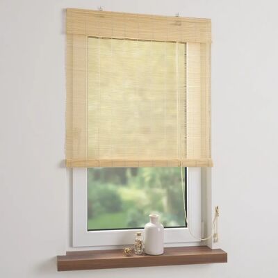 Liedeco Bambusrollos - Naturfarben, 240cm x 90cm - Fenster & Tür Liedeco Bambusrollos - Naturfarben, 240cm x 90cm - Fenster & Tür