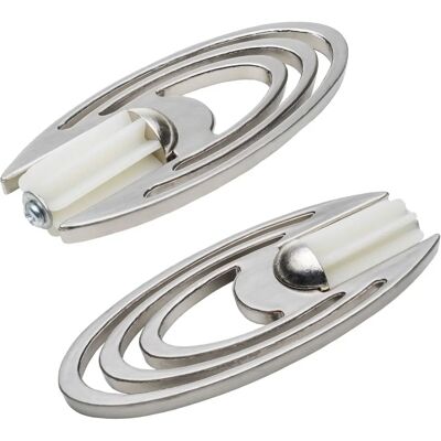 LIEDECO Saturn Endstück für 16 mm Gardinenstangen - Silber LIEDECO Saturn Endstück für 16 mm Gardinenstangen - Silber