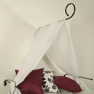LIEDECO Gardinenstange 80cm, Weiß, Einlauf - Gardinenstangen LIEDECO Gardinenstange 80cm, Weiß, Einlauf - Gardinenstangen