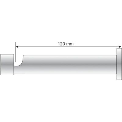 LIEDECO 12,5 cm Power Gardinenstangenhalterung - Gardinenzubehör LIEDECO 12,5 cm Power Gardinenstangenhalterung - Gardinenzubehör