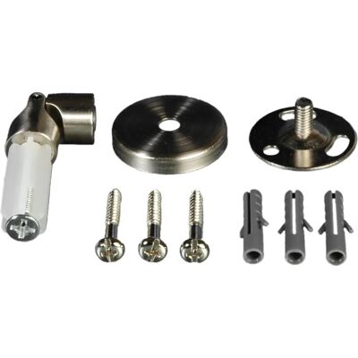LIEDECO - Ø16mm - silber - Curtain rod brackets LIEDECO - Ø16mm - silber - Curtain rod brackets