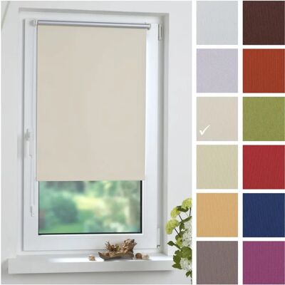 LIEDECO 150x75cm Beige Verdunkelungsrollo - Rollo LIEDECO 150x75cm Beige Verdunkelungsrollo - Rollo