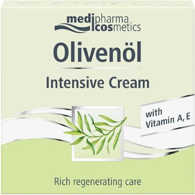 Medipharma Cosmetics Crema Intensiva all'Olio d'Oliva - Per pelle sensibile - Cura del viso Medipharma Cosmetics Crema Intensiva all'Olio d'Oliva - Per pelle sensibile - Cura del viso