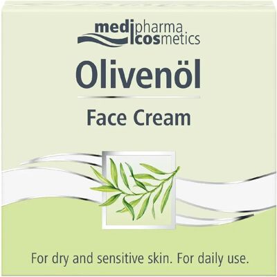 Crema Viso all'Olio di Oliva Medipharma - Idratante e Nutriente - Pelle Secca e Sensibile Crema Viso all'Olio di Oliva Medipharma - Idratante e Nutriente - Pelle Secca e Sensibile