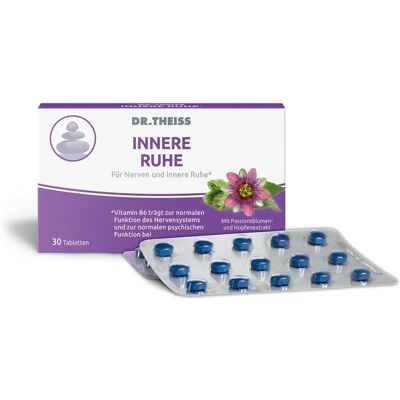 Dr. Theiss Innere Ruhe Magnesium Vitamin B6 Passionsblume - Tabletten Dr. Theiss Innere Ruhe Magnesium Vitamin B6 Passionsblume - Tabletten