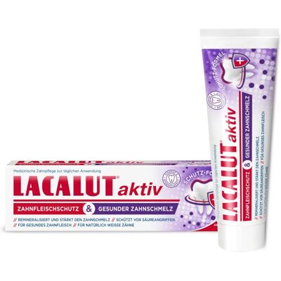 Lacalut Olaflur Zahnpasta - Zahnfleischschutz & Zahnschmelz Lacalut Olaflur Zahnpasta - Zahnfleischschutz & Zahnschmelz