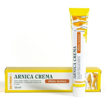 Crema di Arnica Dr. Theiss - Riscaldante, Antinfiammatoria - 50g Crema di Arnica Dr. Theiss - Riscaldante, Antinfiammatoria - 50g