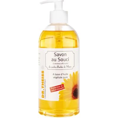 Jabón líquido de caléndula Dr. Theiss 500 ml - Botella con dosificador Jabón líquido de caléndula Dr. Theiss 500 ml - Botella con dosificador