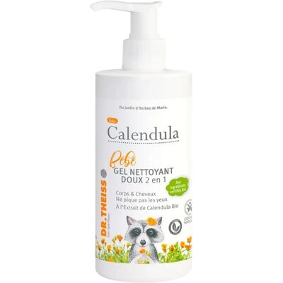 Gel Nettoyant Bio Calendula Bébé 300 ml - Doux nettoyage bébé - Publicité Gel Nettoyant Bio Calendula Bébé 300 ml - Doux nettoyage bébé - Publicité