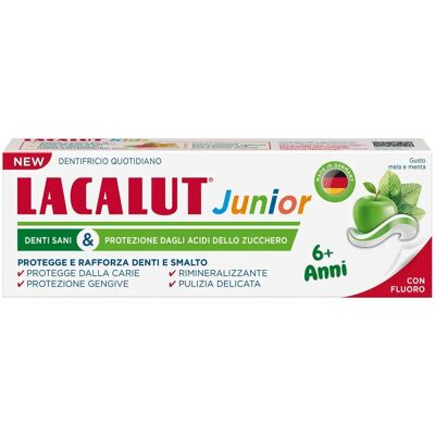 Lacalut Junior Socker Syra Skydd Tandkräm - Barn 6+ Känslighet Lacalut Junior Socker Syra Skydd Tandkräm - Barn 6+ Känslighet