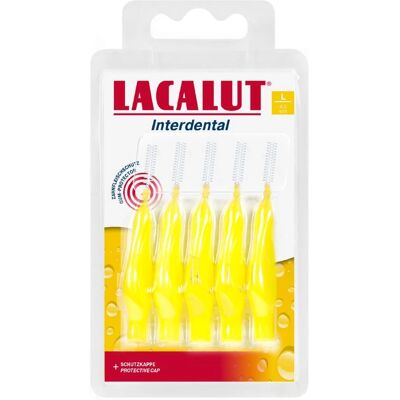 Lacalut Interdental Zahnseide - 4mm L Größe - 5 Stück Lacalut Interdental Zahnseide - 4mm L Größe - 5 Stück