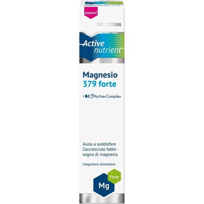 Dr. Theiss Active Nutrient Magnesio 379 Forte - Limone - Integratore Alimentare Dr. Theiss Active Nutrient Magnesio 379 Forte - Limone - Integratore Alimentare
