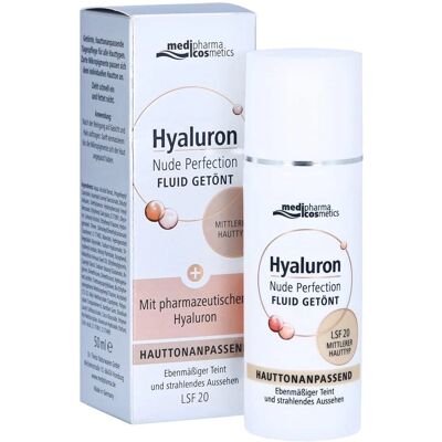 Medipharma L20 Hyaluron Nude Perfection Fluid - Gesichtscreme Medipharma L20 Hyaluron Nude Perfection Fluid - Gesichtscreme