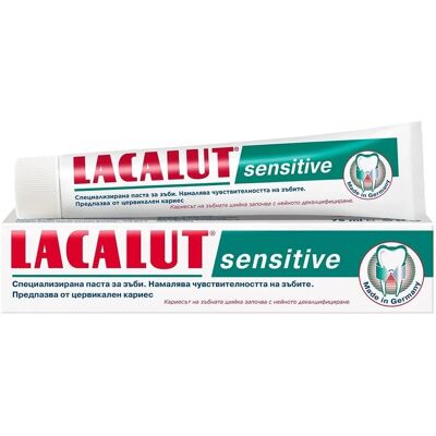 Lacalut Extra Sensitive Zahnpasta - Zahnpasta für Empfindliche Zähne Lacalut Extra Sensitive Zahnpasta - Zahnpasta für Empfindliche Zähne