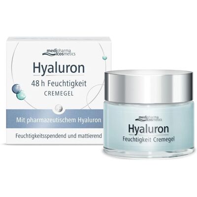medipharma cosmetics Hyaluron 48h Feuchtigkeits Cremegel 50 ml medipharma cosmetics Hyaluron 48h Feuchtigkeits Cremegel 50 ml