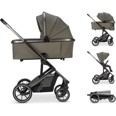 Osann Juntos Teak Tout-en-Un Poussette - Transport bébé - Publicité Osann Juntos Teak Tout-en-Un Poussette - Transport bébé - Publicité