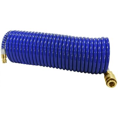 Prebena Spiralschläuche - 6x9mm, 7,5m, R 1/4, NW 7,2 - Luftschlauch Prebena Spiralschläuche - 6x9mm, 7,5m, R 1/4, NW 7,2 - Luftschlauch