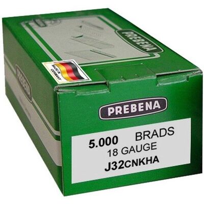 Prebena J32CNKHA Nägel - 5000 Stück für Druckluftnagler Prebena J32CNKHA Nägel - 5000 Stück für Druckluftnagler