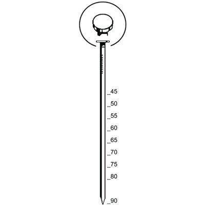 Prebena CNW31/90BKRI Nägel - Ringschaft, 90mm - Bau & Möbel Prebena CNW31/90BKRI Nägel - Ringschaft, 90mm - Bau & Möbel