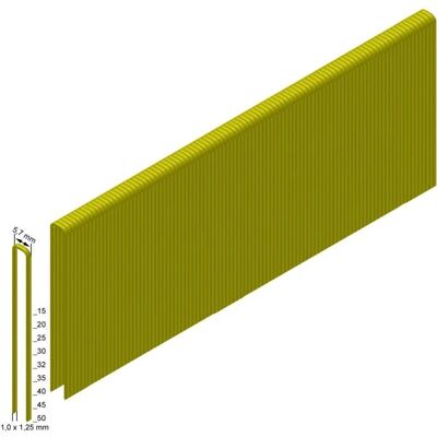 Prebena E32CNKHA Heftklammern - 32mm Stahl verzinkt Harz - 4600 Stück Prebena E32CNKHA Heftklammern - 32mm Stahl verzinkt Harz - 4600 Stück