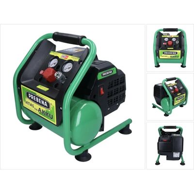 Prebena Vitas 100-AKKU Kompressor - 8 bar, 5L, 18V bürstenlos Prebena Vitas 100-AKKU Kompressor - 8 bar, 5L, 18V bürstenlos