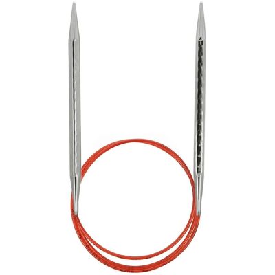 Addi Silber Rundstricknadeln - 80cm, 7mm, Präzision - Stricknadeln Addi Silber Rundstricknadeln - 80cm, 7mm, Präzision - Stricknadeln
