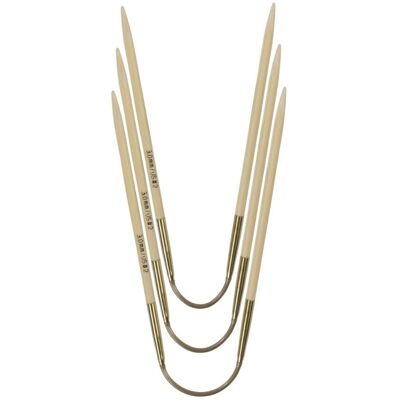addi CraSyTrio Bambus Flexi Stricknadeln - 24cm addi CraSyTrio Bambus Flexi Stricknadeln - 24cm