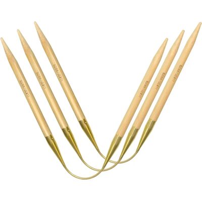 addi Bambus Long Strumpfstricknadeln - 3er Set, 30cm, 5mm addi Bambus Long Strumpfstricknadeln - 3er Set, 30cm, 5mm