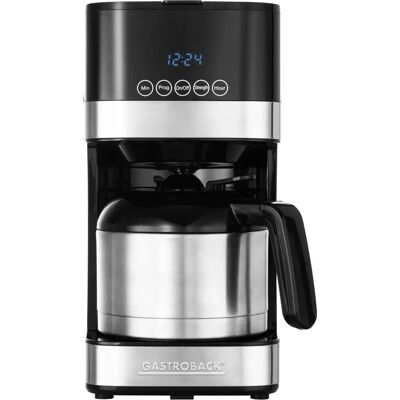 Gastroback Essential S - Silber, Schwarz - Kaffeemaschine Gastroback Essential S - Silber, Schwarz - Kaffeemaschine