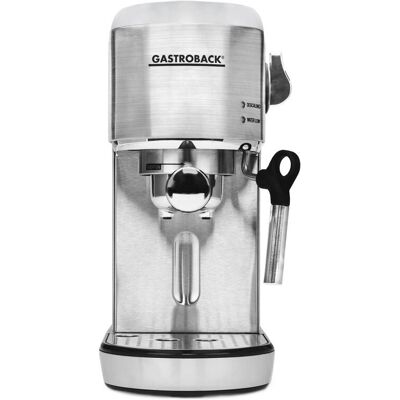Gastroback 42716 - Acier inoxydable - Machine à espresso - Publicité Gastroback 42716 - Acier inoxydable - Machine à espresso - Publicité