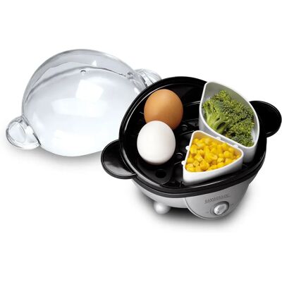 Gastroback 42801 - Nero, Argento - Cuociuova Gastroback 42801 - Nero, Argento - Cuociuova